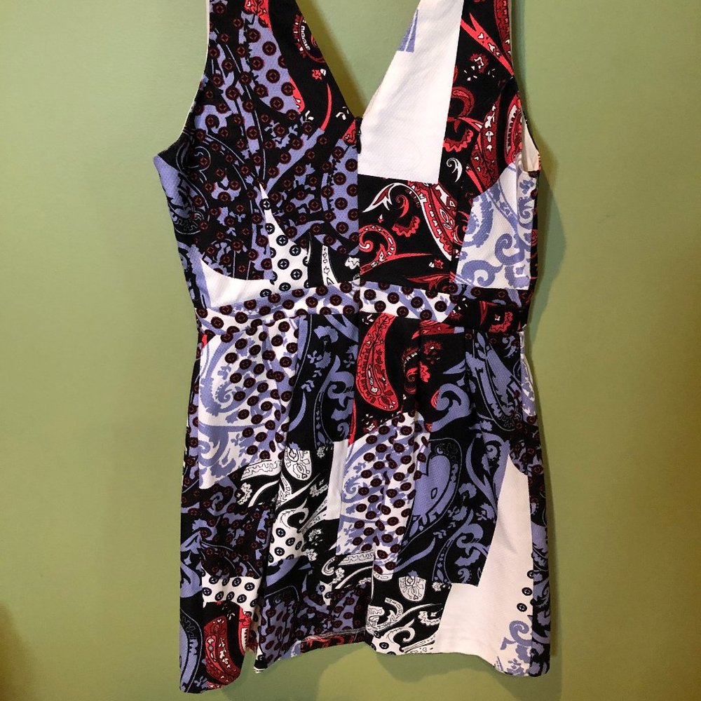 mirrored front and back dress